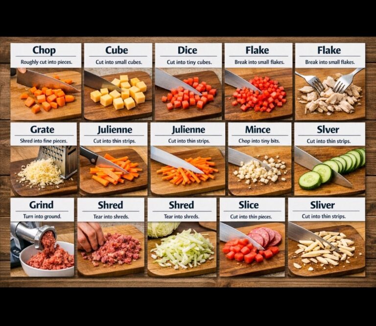 Essential cutting techniques