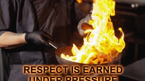Respect is earned under pressure