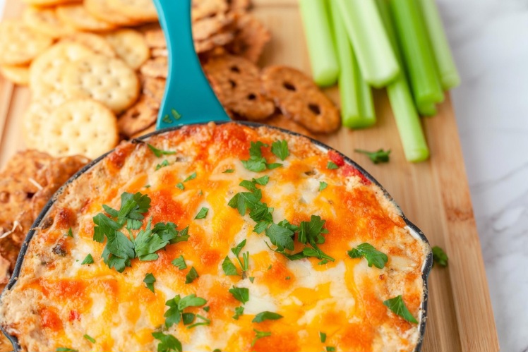 Maryland crab dip.