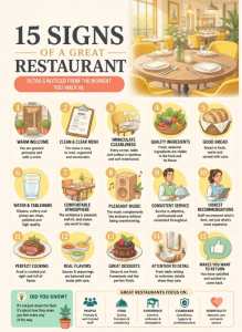 15 Signs of a Great Restaurant