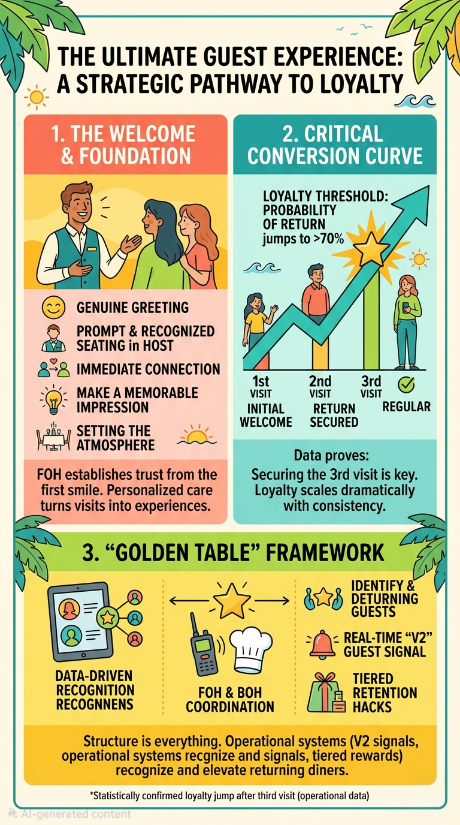 The Ultimate Guest Experience: Front of House Strategies for Repeat Visits