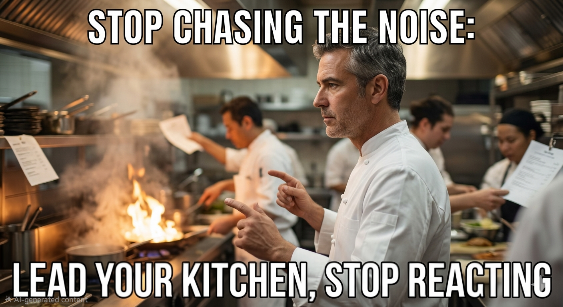 Stop Chasing the Noise: Lead Your Kitchen, Stop Reacting