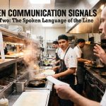 Kitchen Communication Signals, Part Two: The Spoken Language of the Line