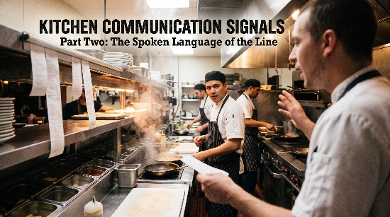 Kitchen Communication Signals, Part Two: The Spoken Language of the Line
